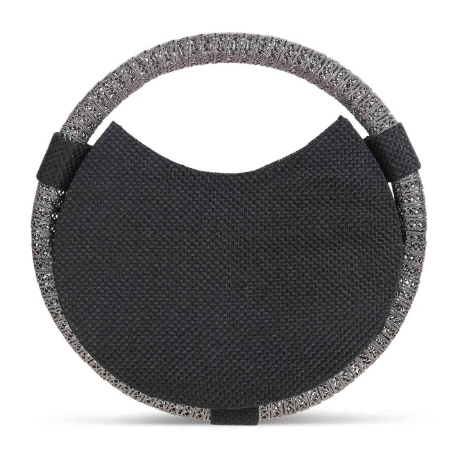 Mochi Women Black Ethnic-Wedding Clutches (SKU: 38-102-11-10)
