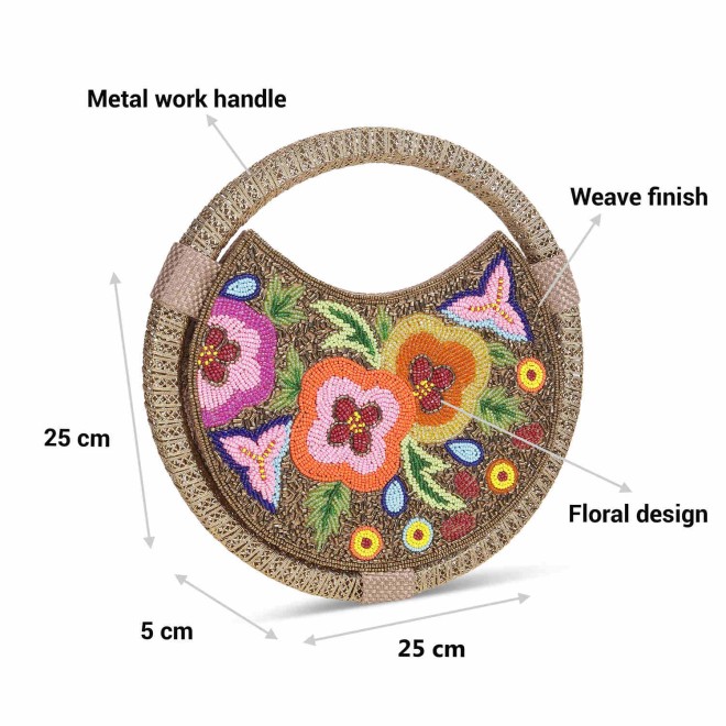 Mochi Women Antique Gold Ethnic-Wedding Clutches (SKU: 38-102-28-10) Mochi Women Antique Gold Ethnic-Wedding Clutches (SKU: 38-102-28-10)