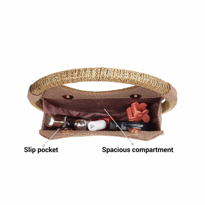 Mochi Women Antique Gold Ethnic-Wedding Clutches (SKU: 38-102-28-10) Mochi Women Antique Gold Ethnic-Wedding Clutches (SKU: 38-102-28-10)