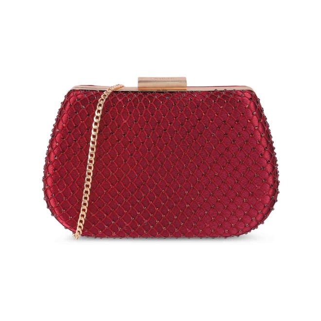 Mochi Women Maroon Party-Fashion Clutches (SKU: 38-115-44-10) Mochi Women Maroon Party-Fashion Clutches (SKU: 38-115-44-10)