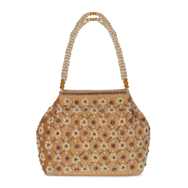Mochi Women Gold Hand Bags Potlis (SKU: 38-125-15-10)