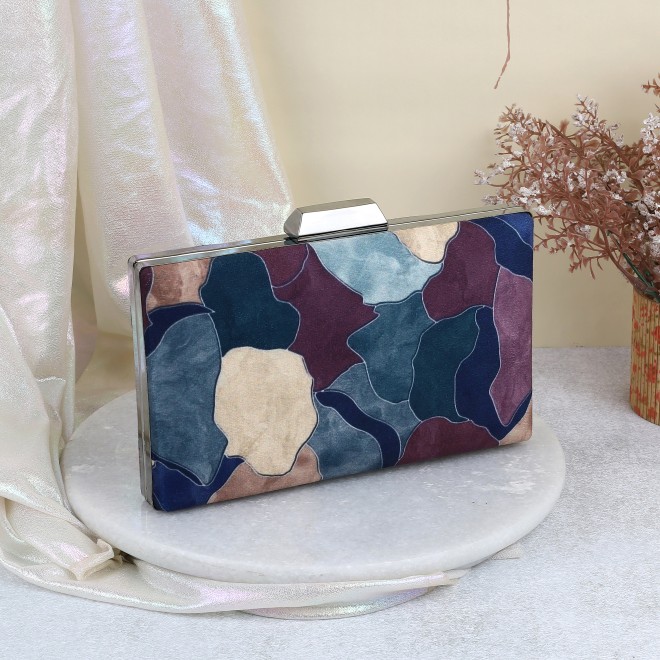 Women Grey Hand Bags Clutches