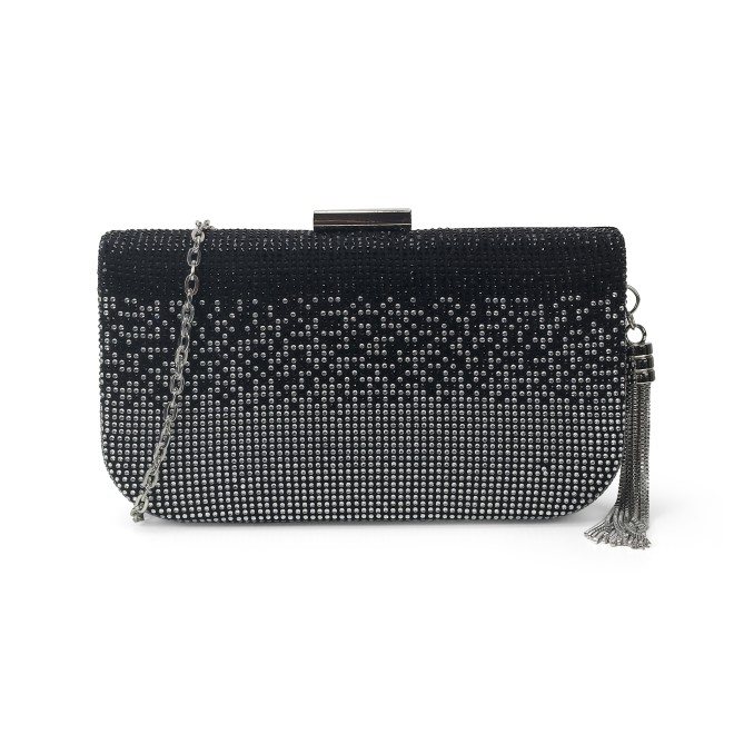 Mochi Women Silver Hand Bags Clutches