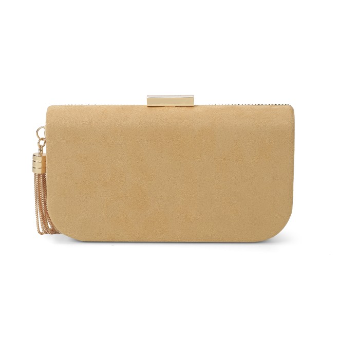 Mochi Women Gold Hand Bags Clutches (SKU: 38-172-15-10)