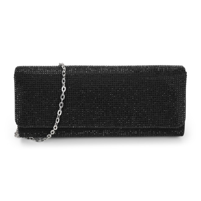 Mochi Women Black Hand Bags Clutches