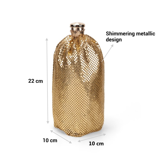 Mochi Women Gold Hand Bags Potlis (SKU: 38-175-15-10)