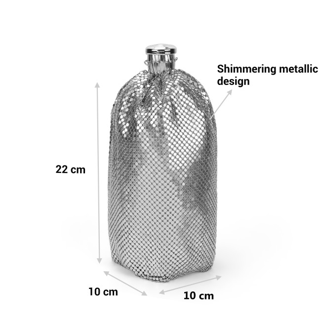 Mochi Women Silver Hand Bags Potlis (SKU: 38-175-27-10)