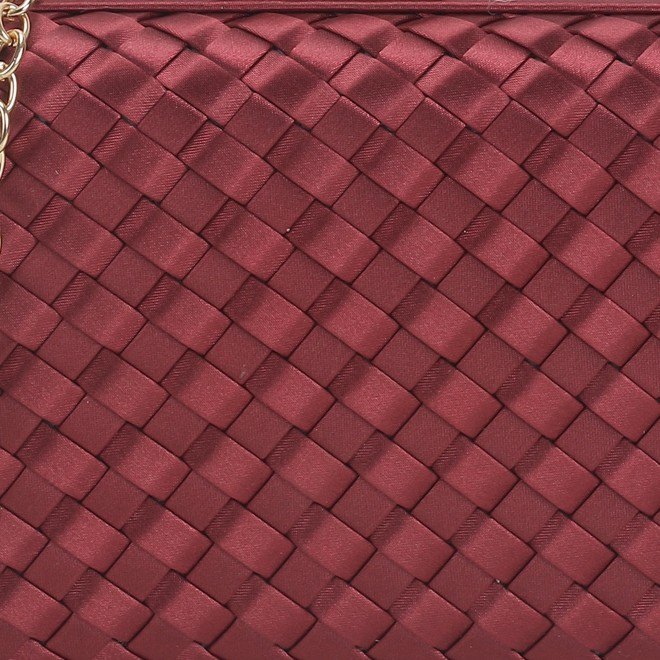 Mochi Women Maroon Hand Bags Box Clutch (SKU: 38-184-44-10)