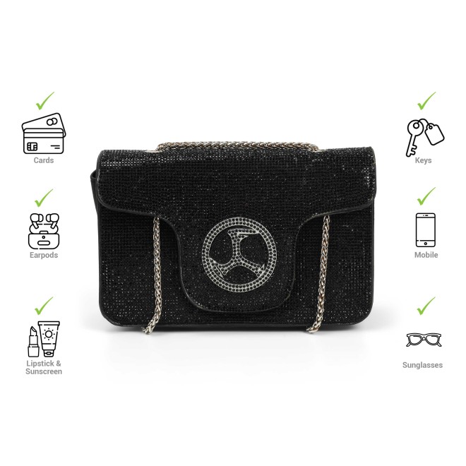 Mochi Women Black Evening Bag (SKU: 38-218-11-10)