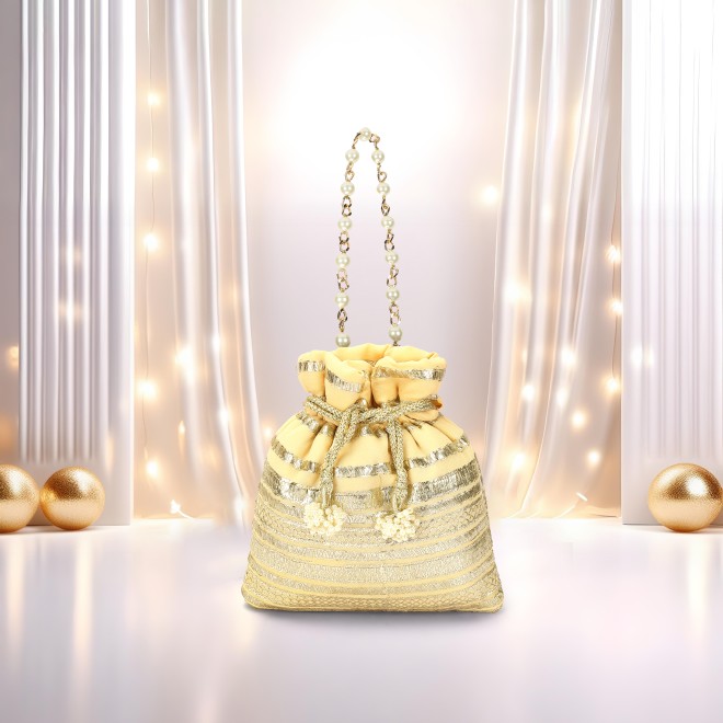Mochi Women Gold Potlis