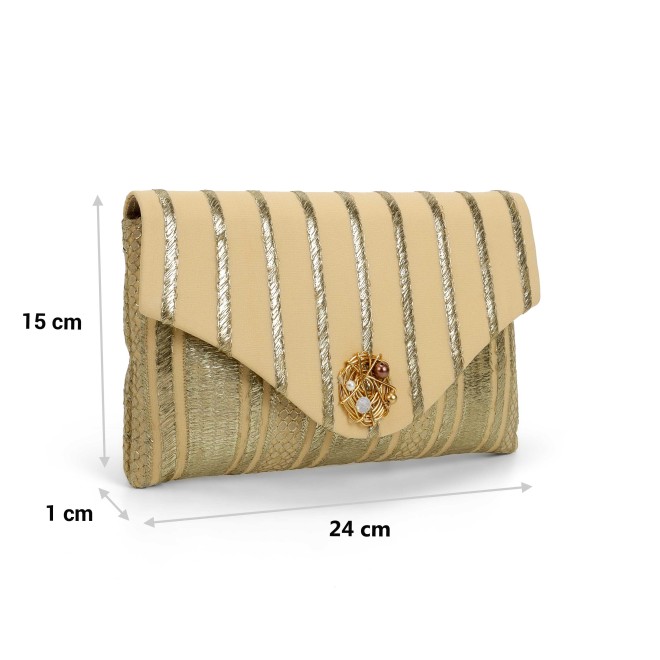 Mochi Women Gold Evening Bag (SKU: 38-221-15-10)