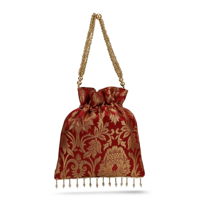 Mochi Women Maroon Potlis (SKU: 38-222-44-10)