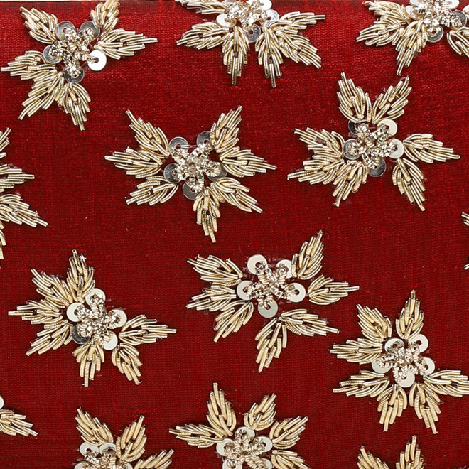 Mochi Women Maroon Clutch (SKU: 38-225-44-10)