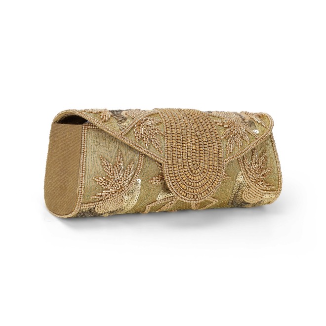 Mochi Women Antic-gold Clutch (SKU: 38-253-28-10)