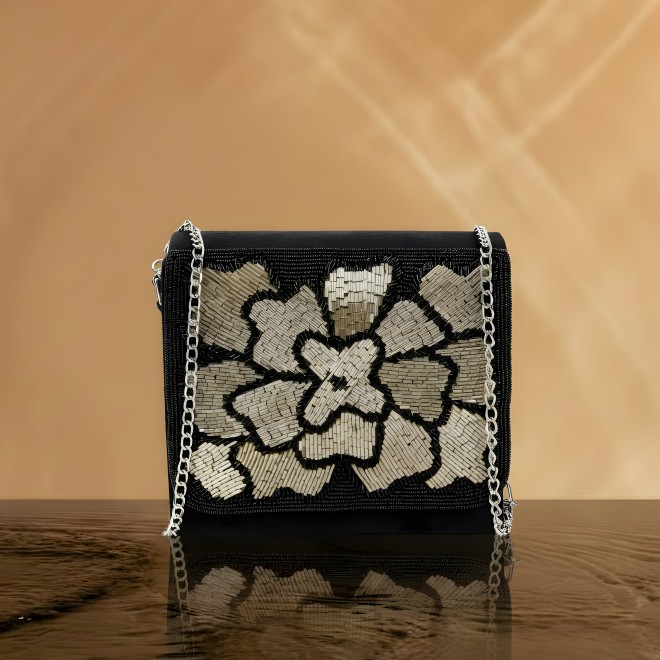 Mochi Women Black Evening Bag