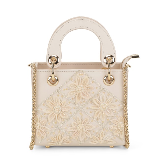 Mochi Women Beige Satchel Bag (SKU: 38-259-20-10)