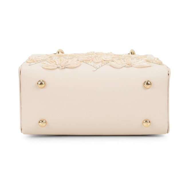 Mochi Women Beige Satchel Bag (SKU: 38-259-20-10)