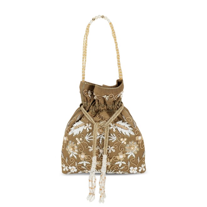 Mochi Women Antic-gold Potlis