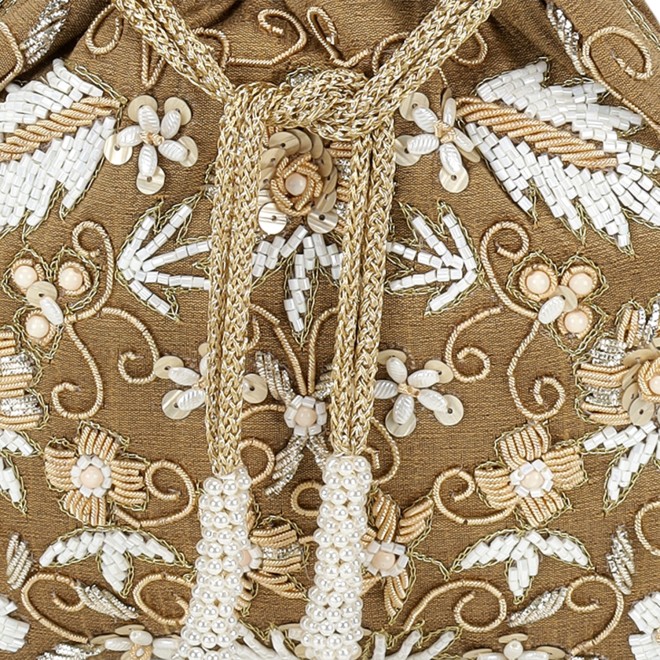 Mochi Women Antic-gold Potlis (SKU: 38-260-28-10)