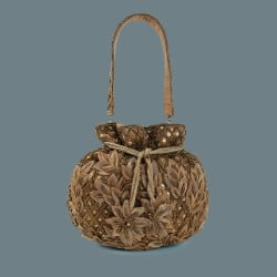 Mochi Women Antic-gold Potlis