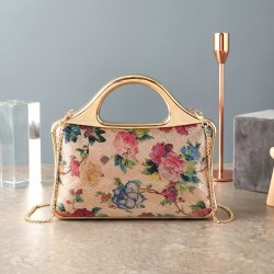 Mochi Women Gold Sling Bag