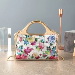 Mochi Women White Sling Bag