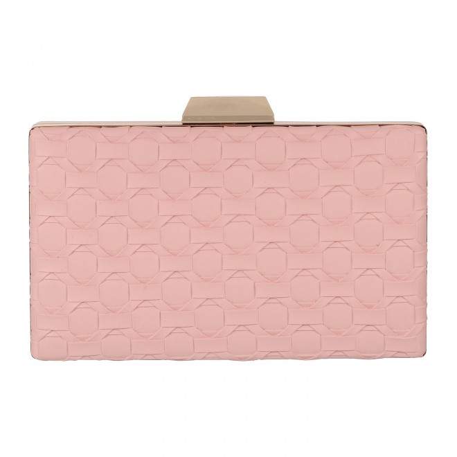 Mochi Women Pink Hand Bags Box Clutch