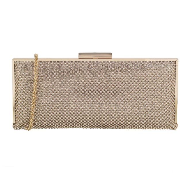 Mochi Women Gold Clutch