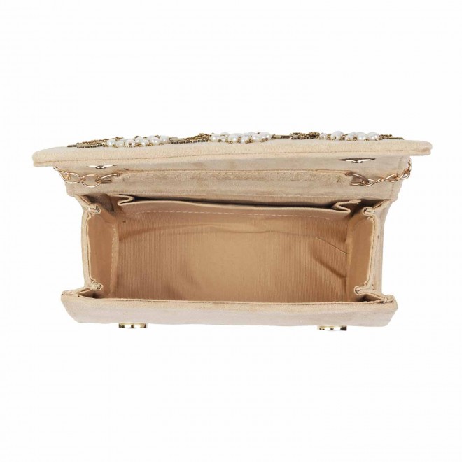 Mochi Women Beige Bag Box Clutch (SKU: 38-5421-20-10)