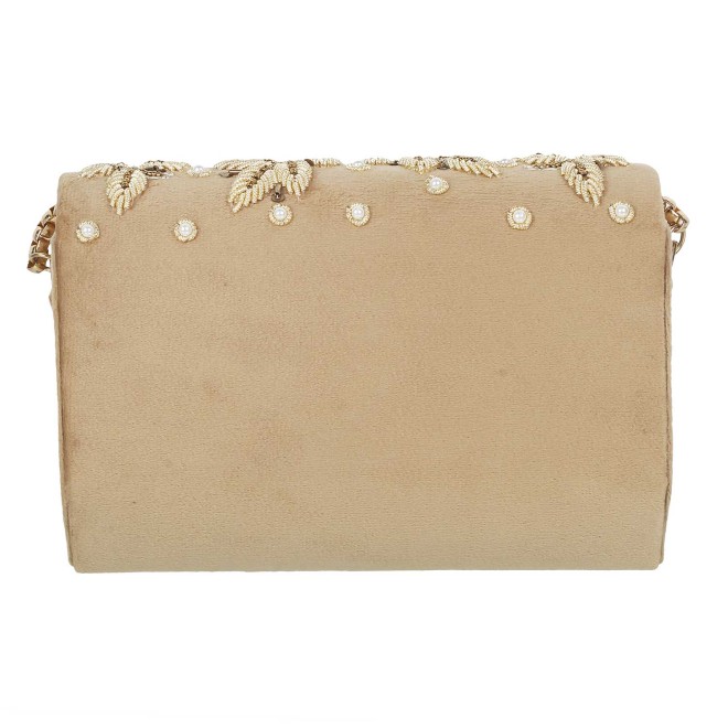 Mochi Women Beige Clutch (SKU: 38-65-20-10)
