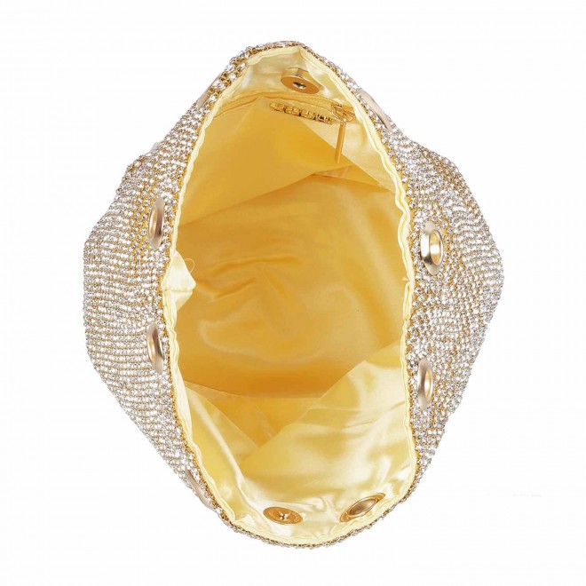 Mochi Women Gold Bag Clutches (SKU: 38-6825-15-10)