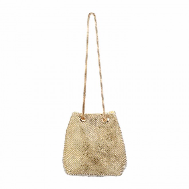 Mochi Women Gold Bag Clutches (SKU: 38-6825-15-10)