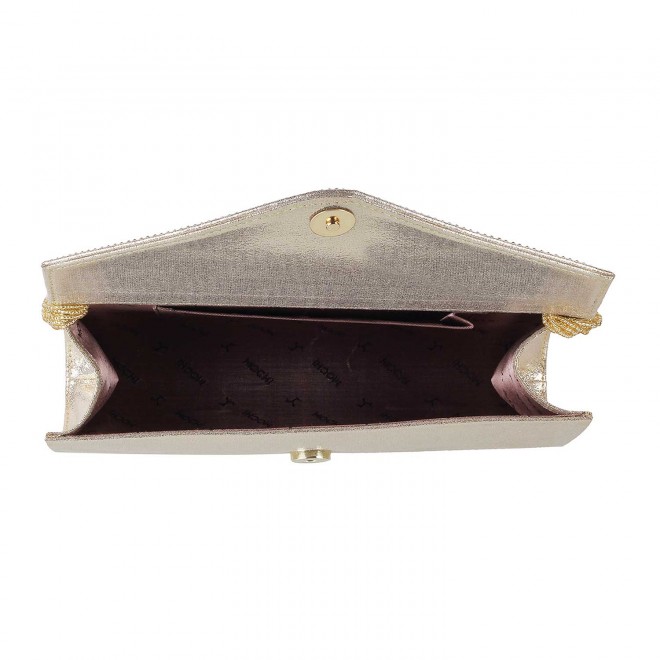 Mochi Women Gold Clutches (SKU: 38-7214-15-10)
