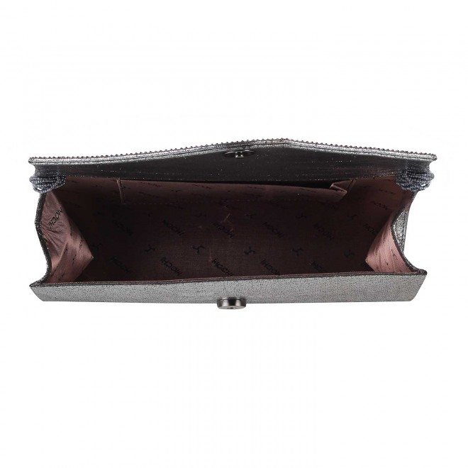Mochi Women Gun-Metal Clutches (SKU: 38-7214-29-10)