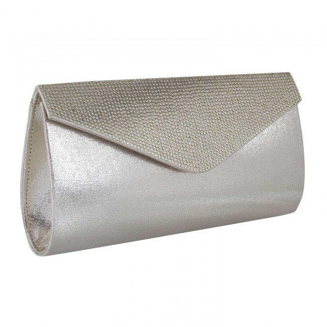 Mochi Women Gold Clutches (SKU: 38-7214-15-10)