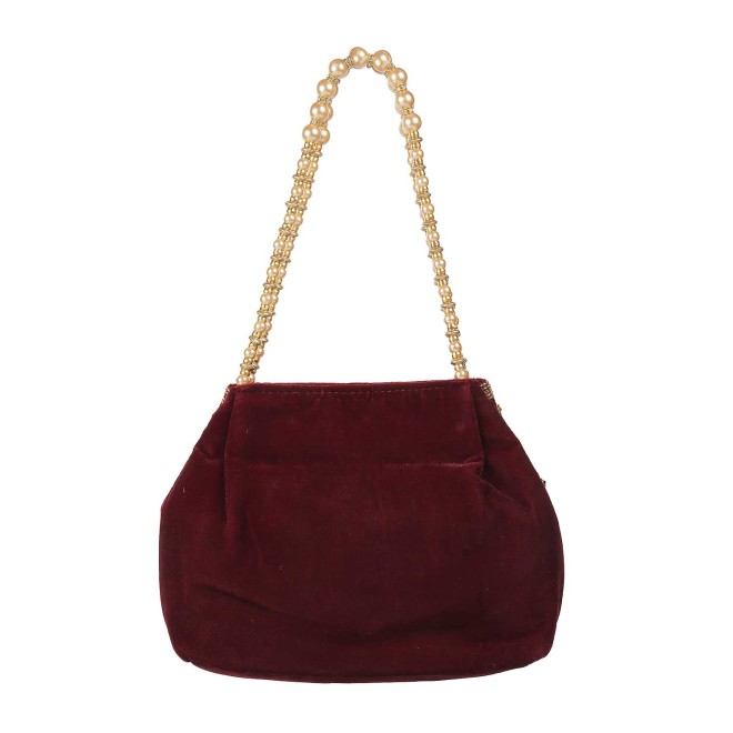 Mochi Women Maroon Potlis (SKU: 38-7714-44-10)