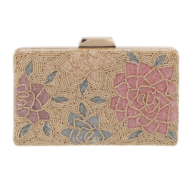 Mochi Women Gold Clutches