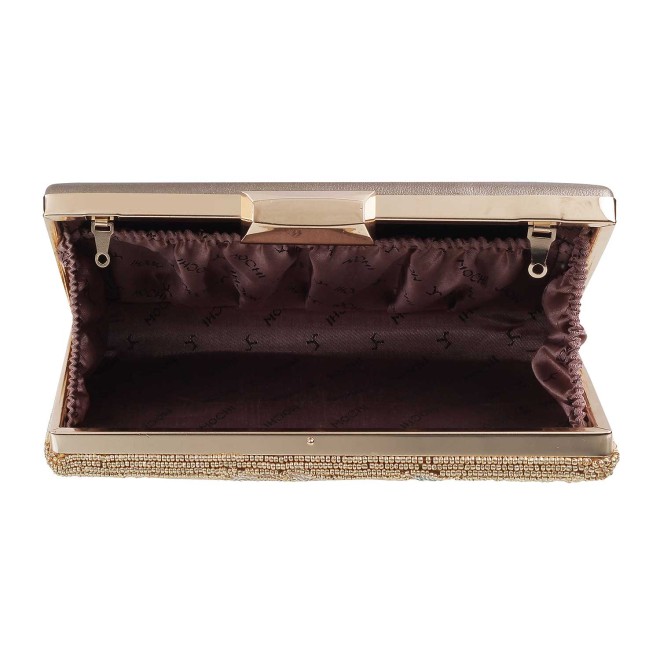 Mochi Women Gold Clutches (SKU: 38-7720-15-10)