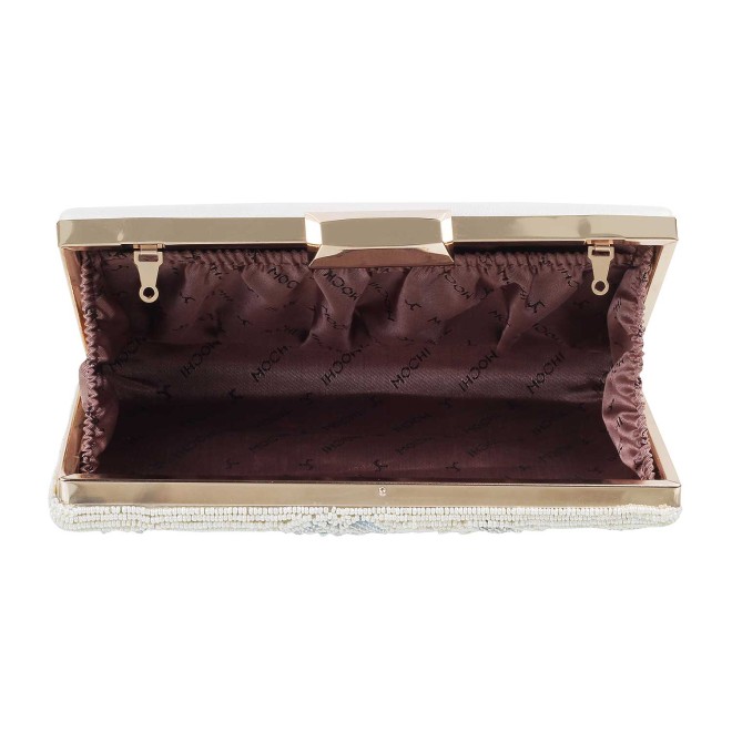 Mochi Women Off-White Clutches (SKU: 38-7720-66-10)