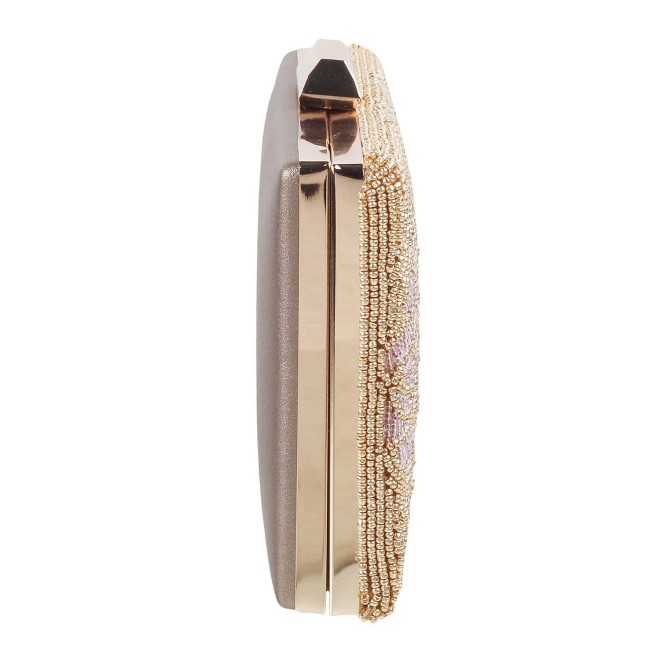 Mochi Women Gold Clutches (SKU: 38-7720-15-10)