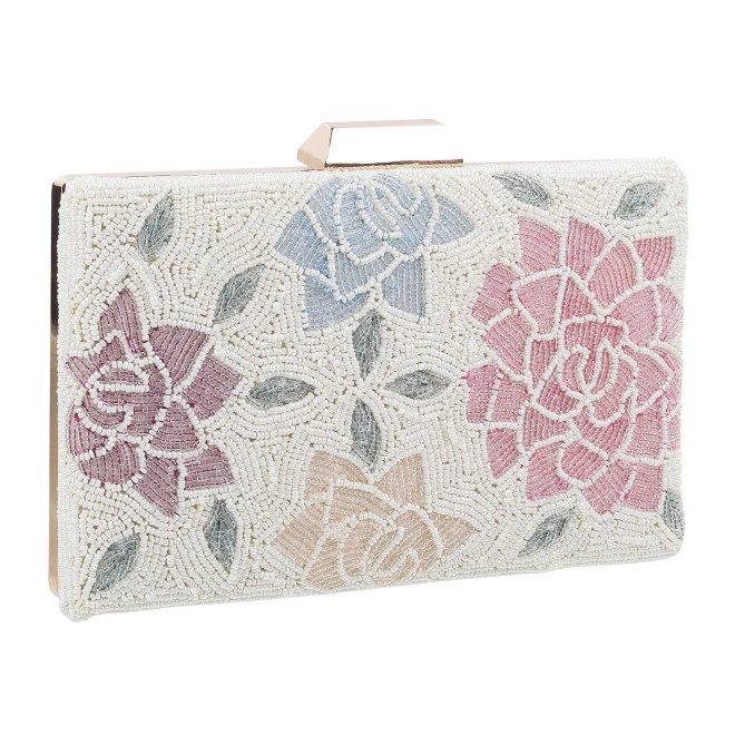 Mochi Women Off-White Clutches (SKU: 38-7720-66-10)