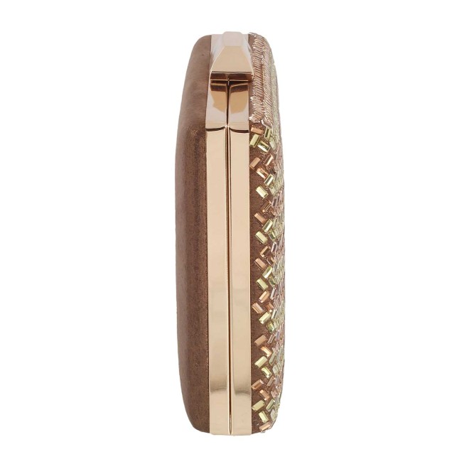 Mochi Women Antique-Gold Clutches (SKU: 38-8361-28-10)