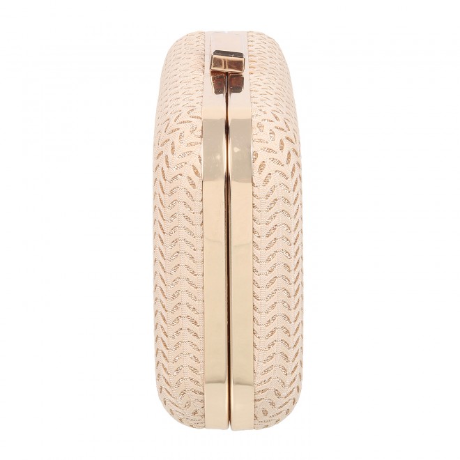Mochi Women Gold Hand Bags Clutches (SKU: 38-8368-15-10)