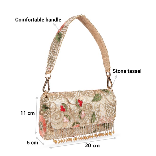 Mochi Women Multicolor Ethnic-Wedding Clutches (SKU: 38-94-13-10) Mochi Women Multicolor Ethnic-Wedding Clutches (SKU: 38-94-13-10)