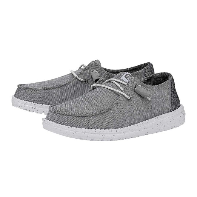HEYDUDE Women Grey Casual Sneakers (SKU: 398-40549-14-8)