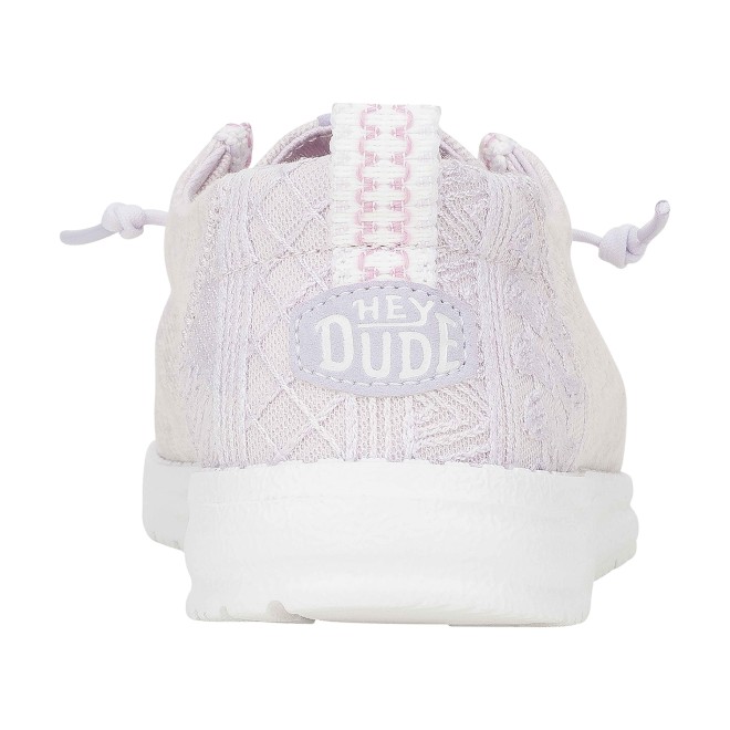 HEYDUDE Women Purple-multi Casual Sneakers (SKU: 398-43132-75-8)