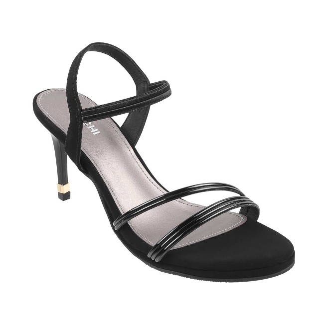 Mochi Women Black Casual Sandals (SKU: 40-102-11-37)