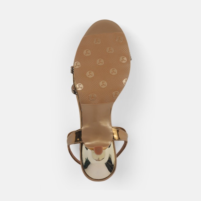 Mochi Women Antic-gold Casual Sandals (SKU: 40-102-28-36)
