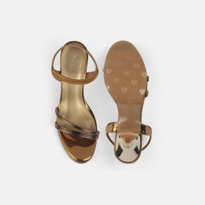 Mochi Women Antic-gold Casual Sandals (SKU: 40-102-28-36)