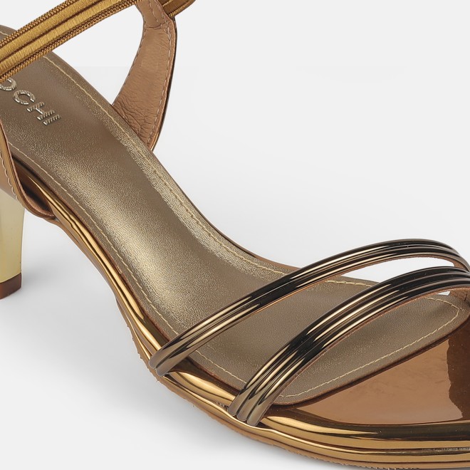 Mochi Women Antic-gold Casual Sandals (SKU: 40-102-28-36)